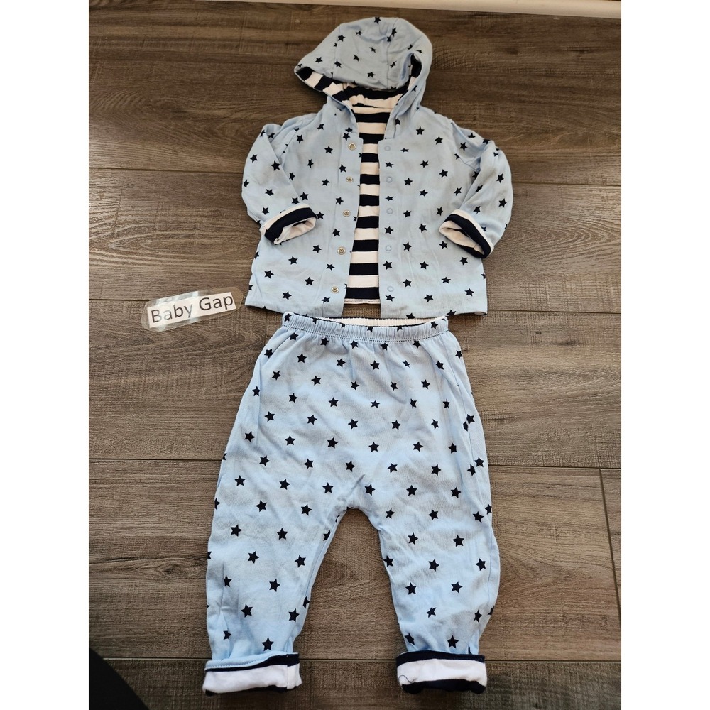 Baby gap‎ reversible set 6-12 mos